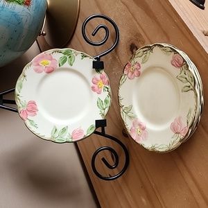 Vintage Franciscan Desert Rose Made in USA  saucers